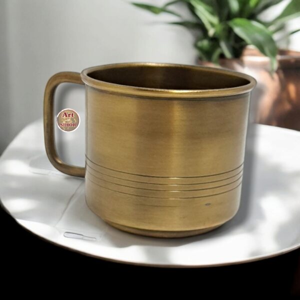 Brass Antique Tea / Coffee Cup - Image 2