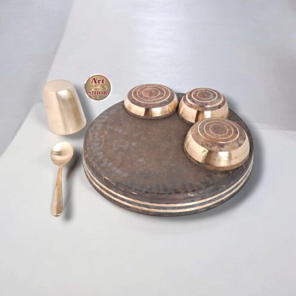 Pure Kansa Hand Maid Dinner Set - Image 7