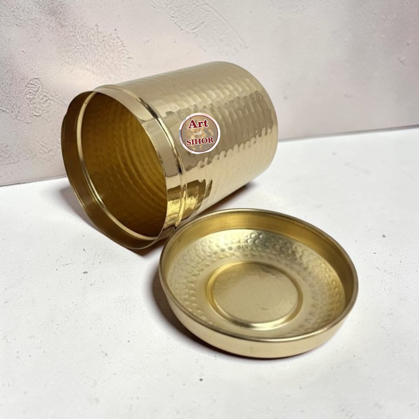 ✨Brass Hammered Dabba✨ premium 💯 - Image 2