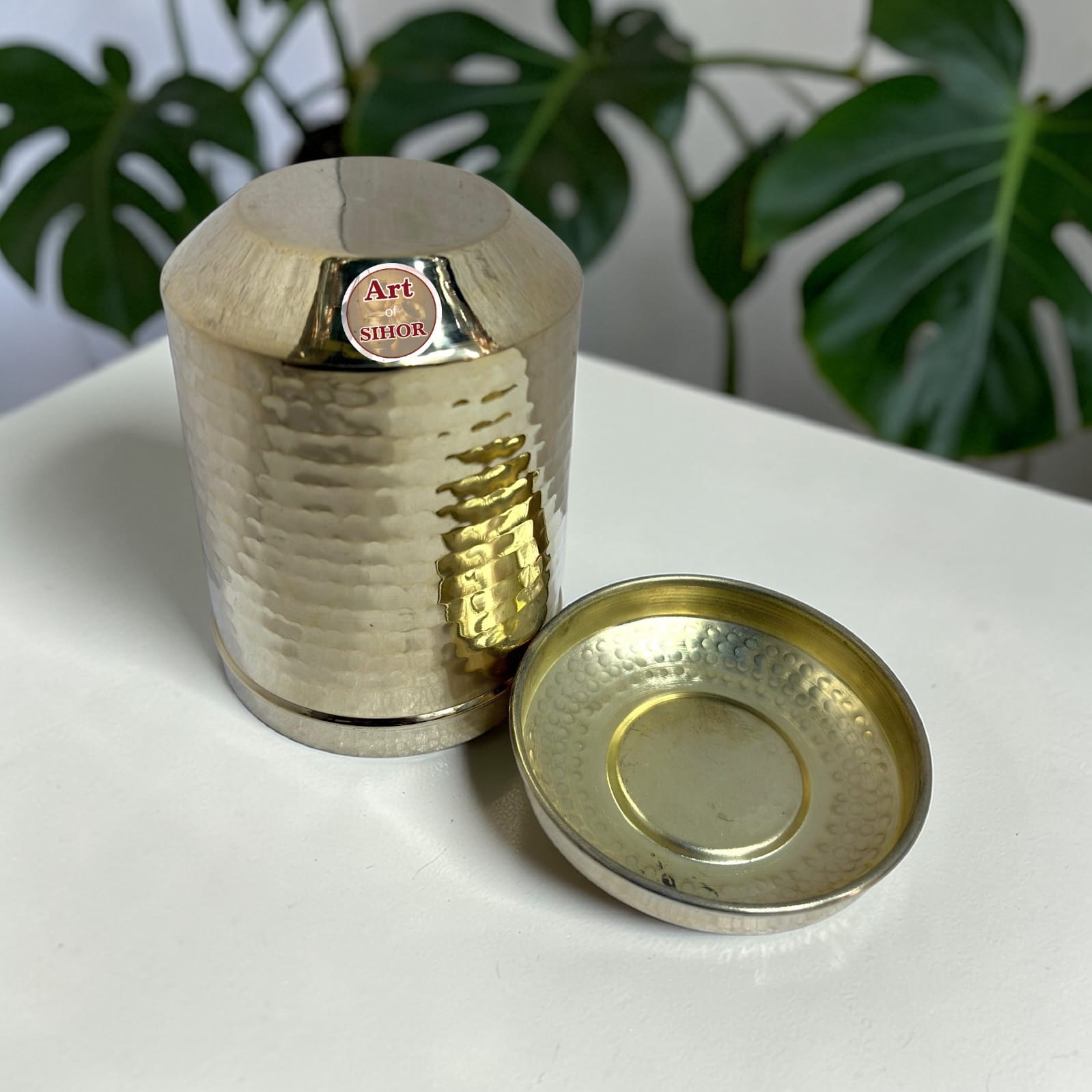 ✨Brass Hammered Dabba✨ premium 💯 - Image 4