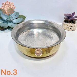 Handcrafted Hammered Brass Bowl NO 3...