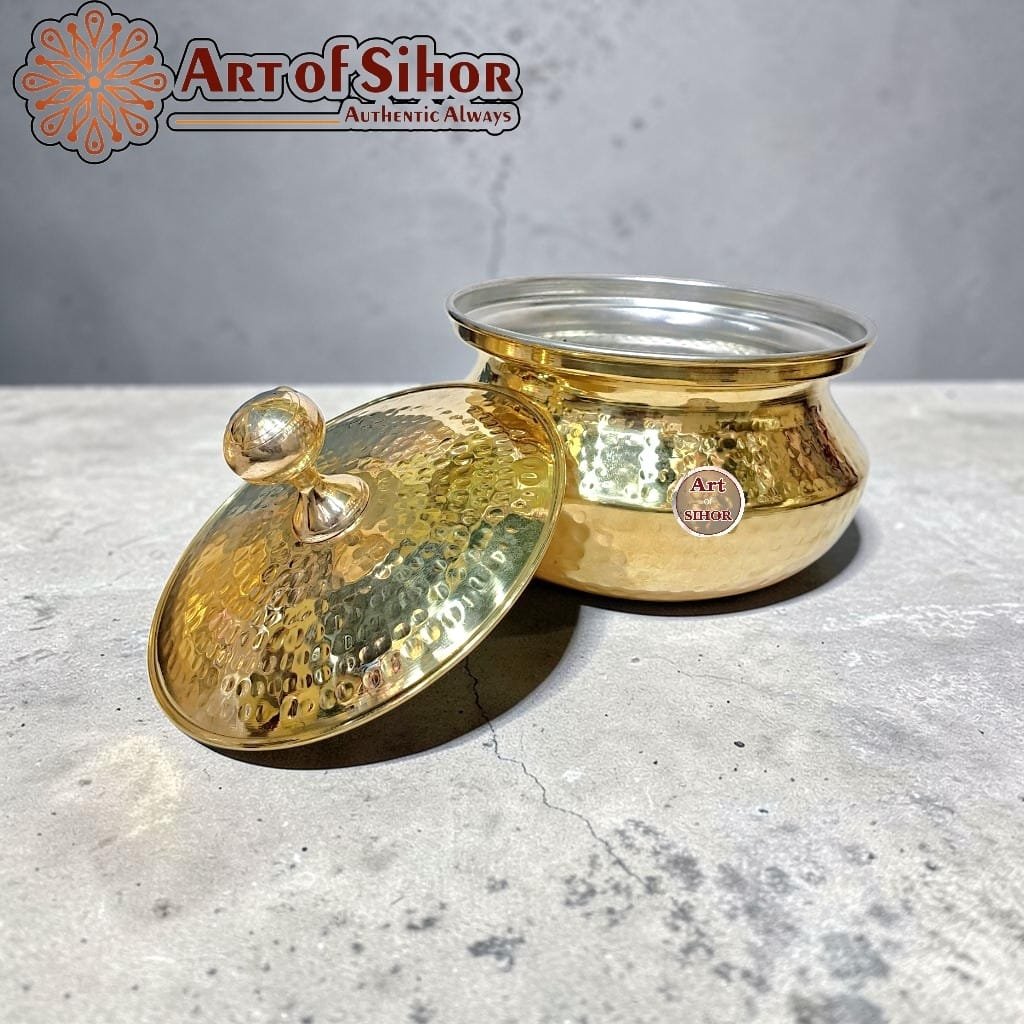 Traditional Brass Handi – No. 2 - Image 3