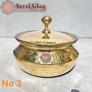 Traditional Brass Handi – No. 3