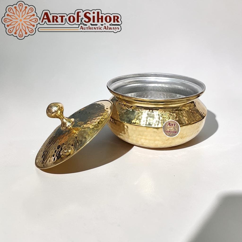 Traditional Brass Handi – No. 3 - Image 3
