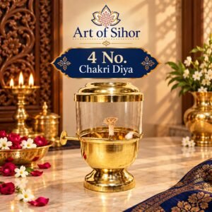 Brass Chakri Diya No. 4